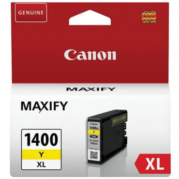 Картридж струйный CANON (PGI-1400XLY) МВ2040/МВ2340, желтый, оригинальный, ресурс 900 стр., 9204B001