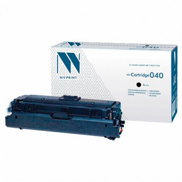 Картридж лазерный NV PRINT (NV-040BK) для Canon i-SENSYS LBP 710Cx/712Cx, черный, ресурс 6300 страниц, NV-040Bk