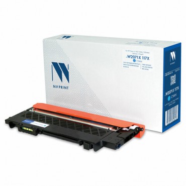 Картридж лазерный NV PRINT (NV-W2071X) для HP Color LJ 150a/150nw/178nw, голубой, ресурс 1300 страниц